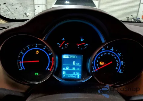 2015 Chevrolet Cruze Lt из США, поврежденный, VIN 1G1PE5SB9F7144604